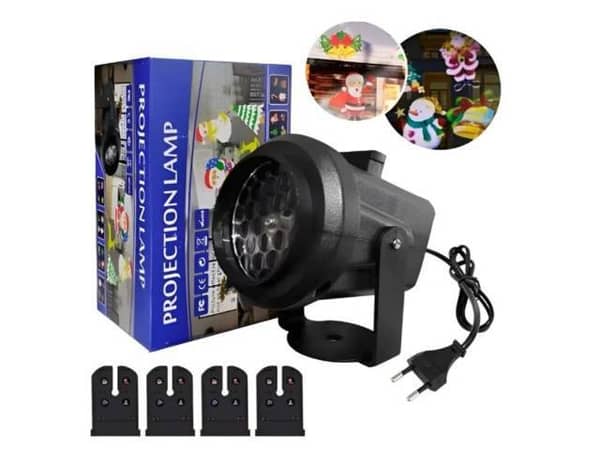 Proyector lámpara de navidad